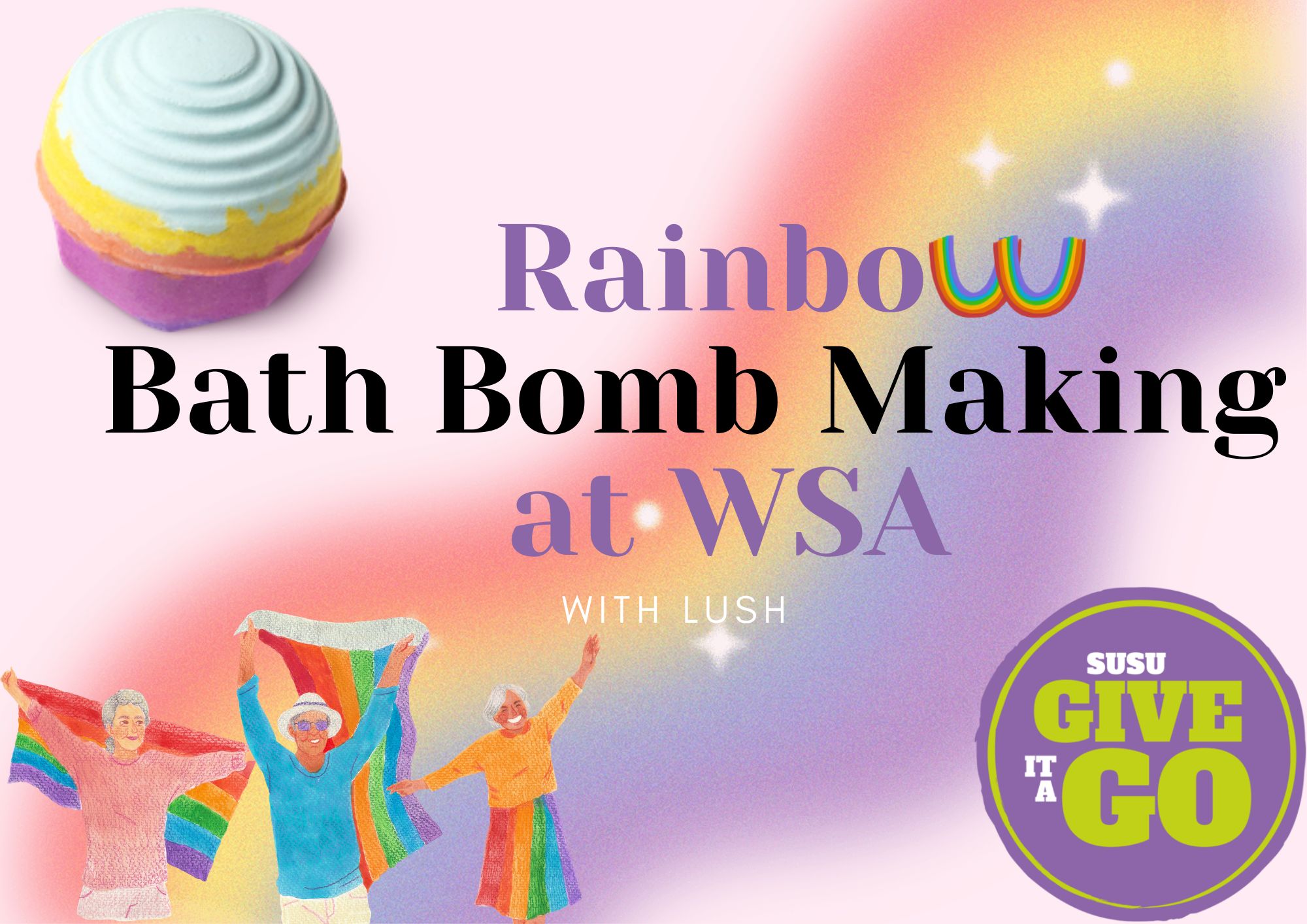 GIAG Crafternoon: Making Bath Bomb with LUSH (at WSA)